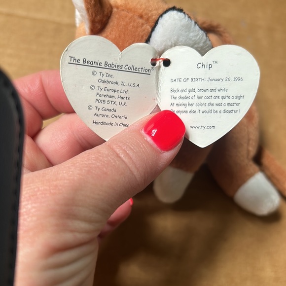 Ty beanie baby. Cat / kitten “Chip” Great condition. Tag still attached. - Picture 3 of 4